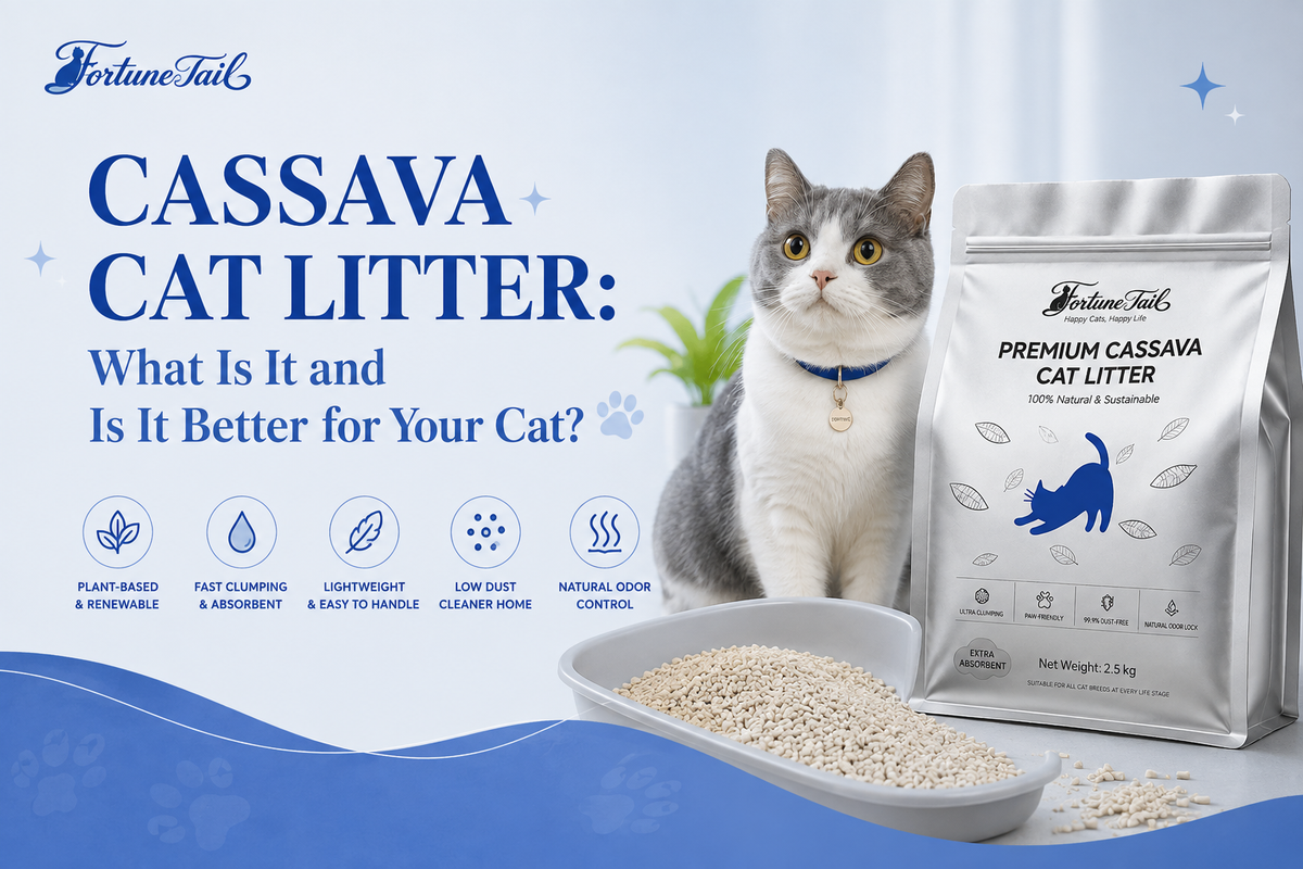 Cassava Cat Litter: What Is It and Is It Better for Your Cat?