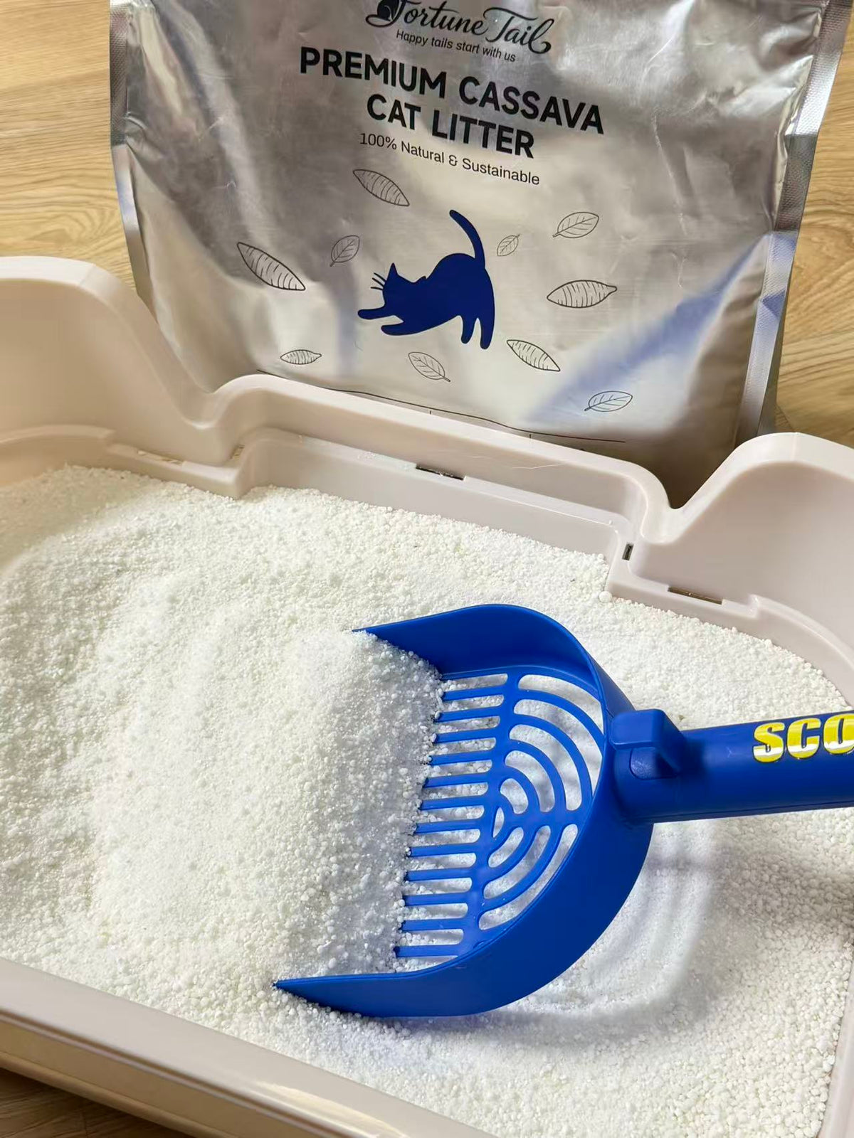 Premium Cassava Cat Litter