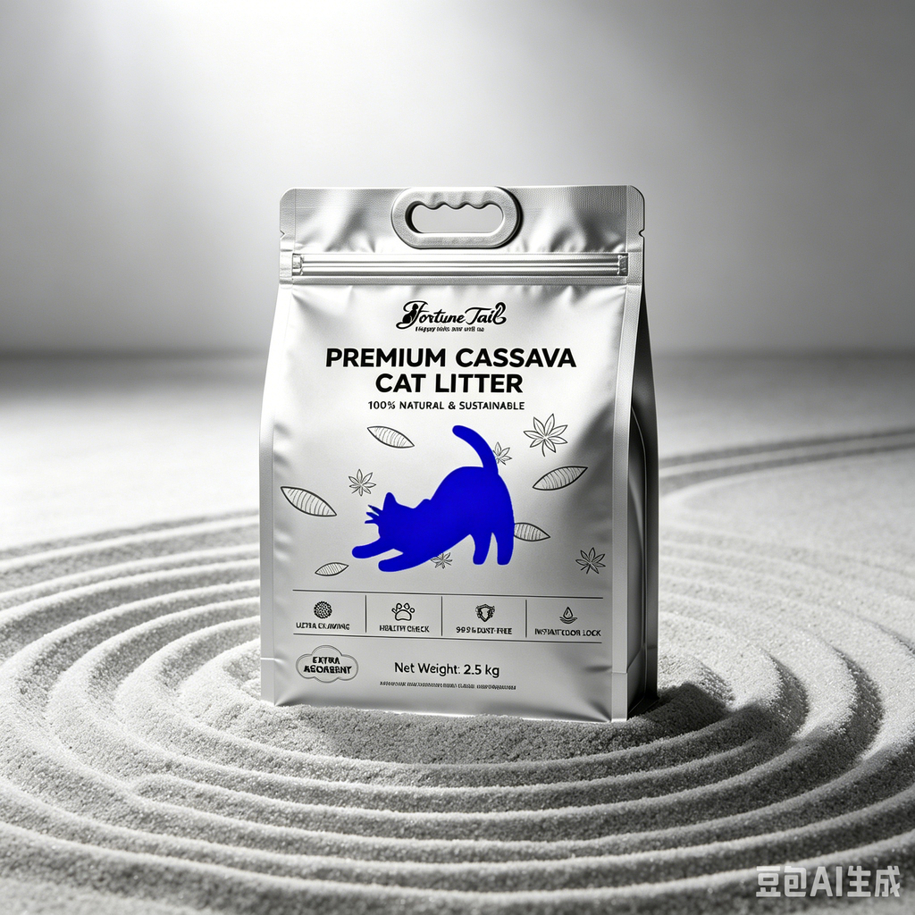 Fortune Tail Premium Cassava Cat Litter