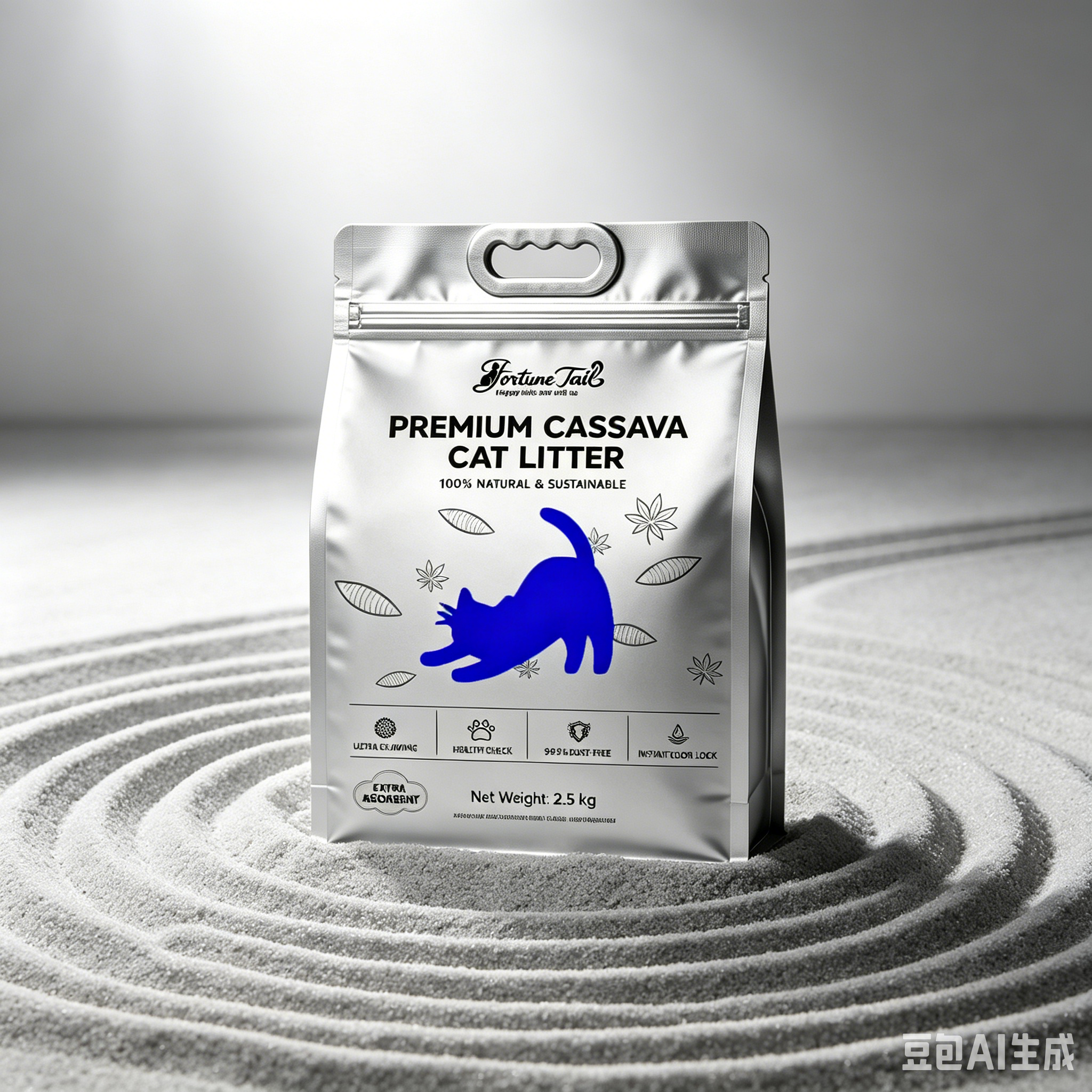 Fortune Tail Premium Cassava Cat Litter