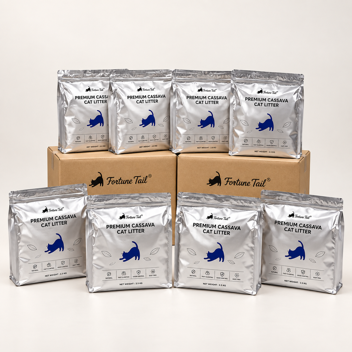 Premium Cassava Cat Litter